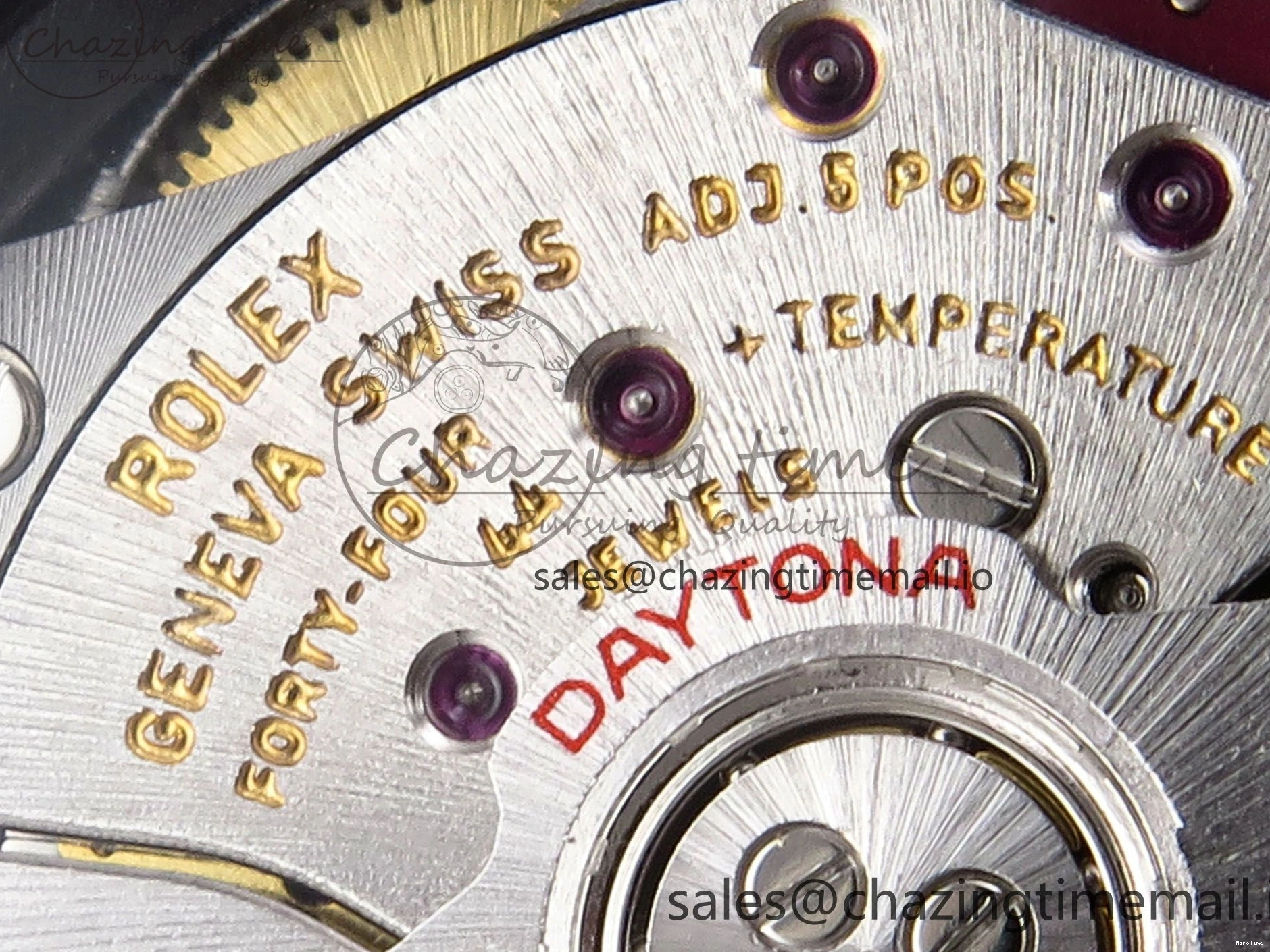 MiroTime 0118 Refined Daytona DIW “DESERT EAGLE”  White Carbon DIWF 1:1 Best Edition Cream Brown Dial on Brown Nylon Strap SH 1074